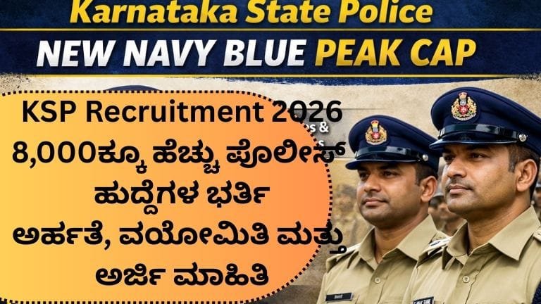 KSP Recruitment 2026
