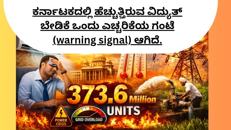 Karnataka electricity demand 2026