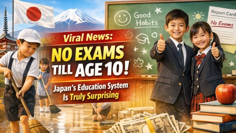 Viral News: No Exams Till Age 10